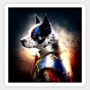 Dog Knight - Digger Sticker